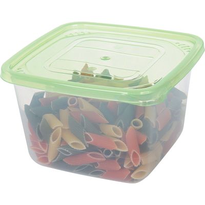 Conjunto 2 Potes Quadrado 1,15l PO-02 São Bernardo Sortido