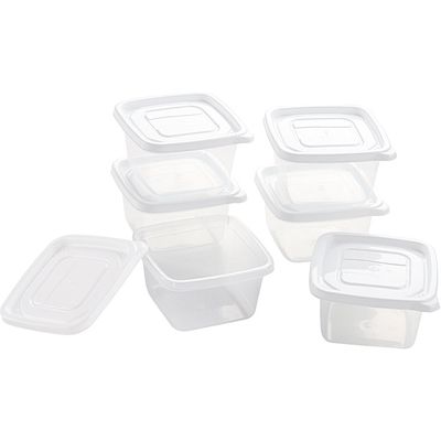 Conjunto 6 Potes Quadrado 500ml Leve 6 Pague 5 São Bernardo