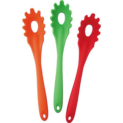 Colher para Espaguete Silicone Cazza Sortida