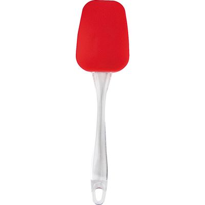Espátula Silicone com Cabo Transparente Cazza Sortida