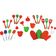 Pincel de Cozinha Silicone Cazza Sortido