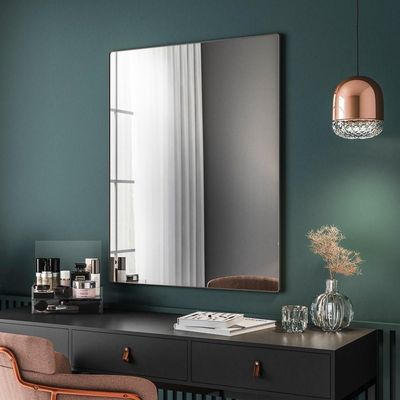 Espelho Decorativo Com Moldura Shine D09 Preto Mpozenato