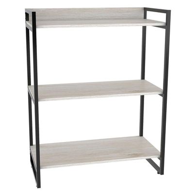 3 Estantes Livreiro 80Cm 3 Prateleiras C08 Snow Mpozenato