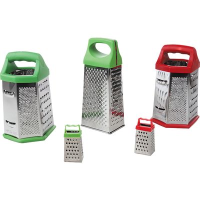 Ralador 6 Faces Inox Cazza Sortido
