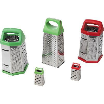Ralador 6 Faces Inox Cazza Sortido