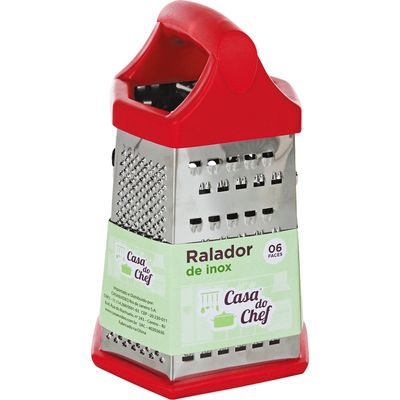 Ralador 6 Faces Inox Cazza Sortido