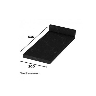 Tampo p/ Balcão Cozinha Gabinete Connect 20x53cm Duna - Henn