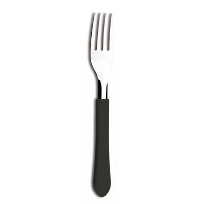Kit 6 Garfo de Mesa Tramontina Leme Inox Preto