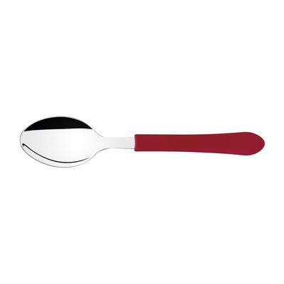 Kit 3 Colher de Mesa Inox Vermelho Leme Tramontina