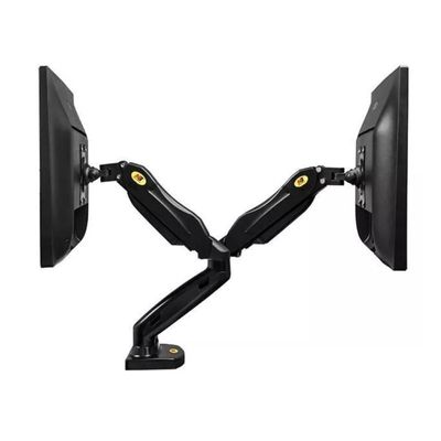 Suporte Com Pistão De Mesa Duplo Para 2 Monitor De 17 Até 30 Polegadas