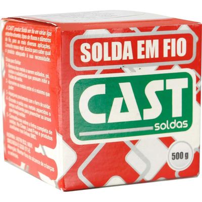 Solda em Fio 183MS X 1,5MM 500G CAST