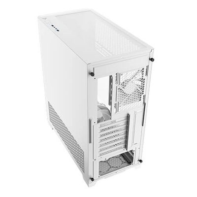 Gabinete Gamer ANTEC DF700 FLUX White Lateral Vidro Temperado Micro ATX/MINI ITX/ATX 3 FANS ARB