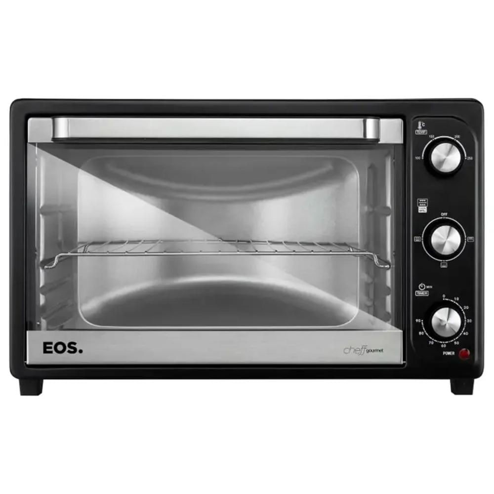 Forno 60l Eos Preto - Elétrico - Cheff Gourmet Grill - 110v - Efe60pp