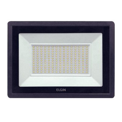 Projetor LED ELGIN 150W 6500K Preto