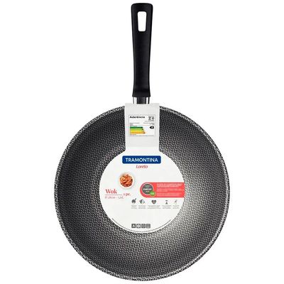 Wok Tramontina Loreto 28CM S/TAMPA - 20395728  Vermelho