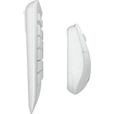 Kit Teclado e Mouse sem Fio Lecoo KW202 Branco