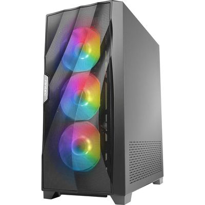 Gabinete Gamer ANTEC DF700 FLUX Lateral de Vidro Temperado Micro ATX/MINI ITX/ATX 3 FANS ARGB