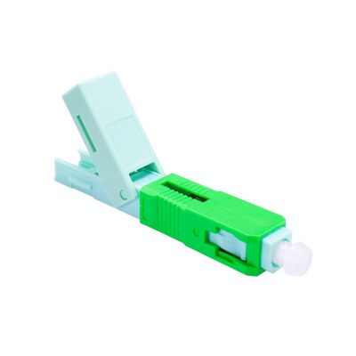 Conector de Campo FAST CLICK SC/APC SM OPF-FCSC para Fibra Optica