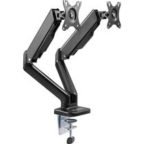 Suporte Articulado para Dois Monitores com Pistão a GÁS Fortrek FK441S 17"-32"