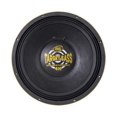 Alto Falante EROS E-15 Target BASS 4 K 4 Amarelo