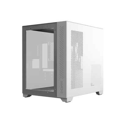 Gabinete Gamer Forcefield White GHOST - Frontal e Lateral em Vidro - PCYES - GFFWGP