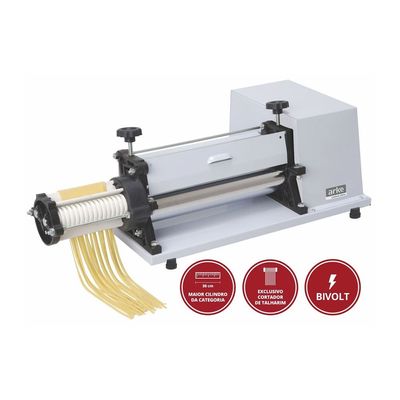 Laminador Cilindro de Massa Arke - LEV30 Branco