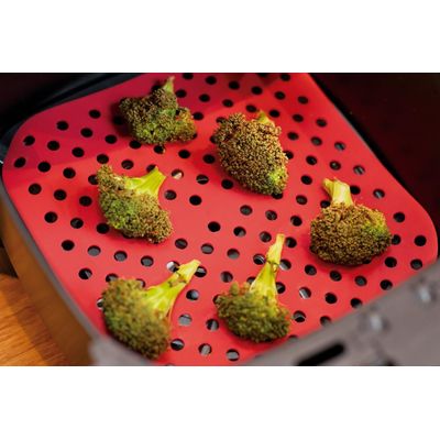 Forro de Silicone Quadrado para Airfryer 20cm