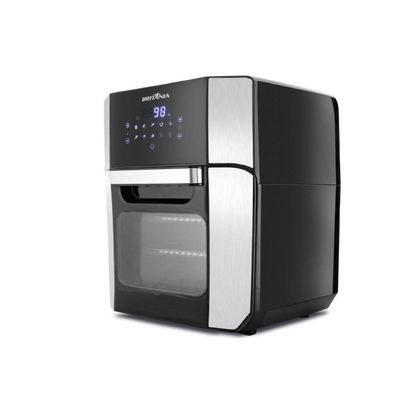 Fritadeira Air Fry Bfr2100p 12L 2 Em 1 Britânia Preto Inox 220V 220V