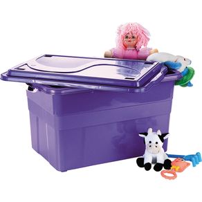 Caixa Organizadora 70l c/Tampa e Alça Agraplast Sortida Menor preço em Caixa Organizadora 70l c/Tampa e Alça Agraplast Sortida