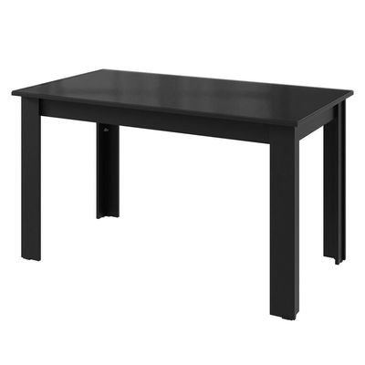 Conjunto Sala De Jantar Mesa Tampo De Vidro 4 Cadeiras Preto/rustic Kiara Madesa Preto/rustic