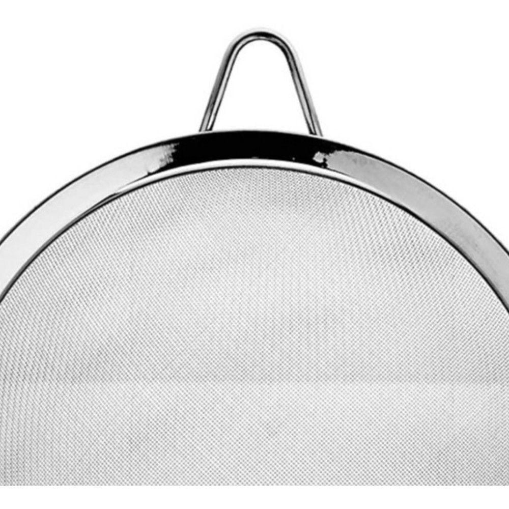 Peneiras De Cozinha Em Aço Inox - Praticidade Na Sua Cozinha Tamanho:14 Cm