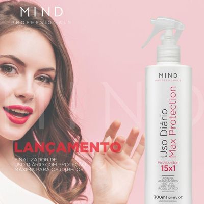 Uso Diario Max Protection - Mind - 300ml - Protetor Térmico