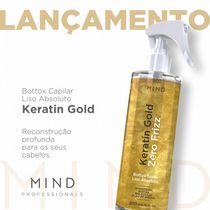 Fluido - Keratin Gold Zero Frizz - Mind - 200ml