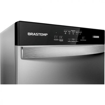 Lava Louça Brastemp 8 Serviços Inox Blf08bsbna Inox 127 V