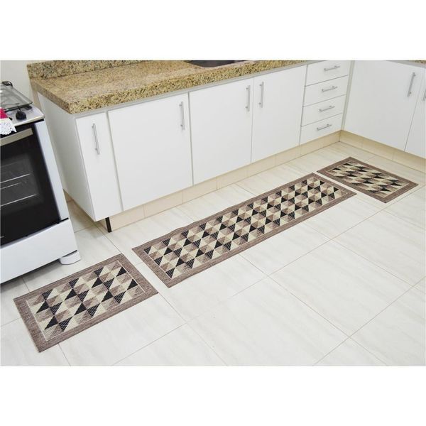 Jogo De Cozinha Sisal Look 3 Peças - Bari