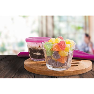 Pote de Vidro com Tampa Nadir 150ml Americano Sortido