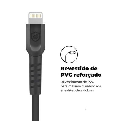 Kit Carregador Triplo Turbo + Cabo Dual Shock Lightning + Cabo de Brinde - Gshield