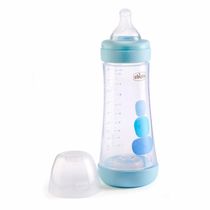 Mamadeira Perfect 5 300ML Fluxo Rápido Chicco Azul