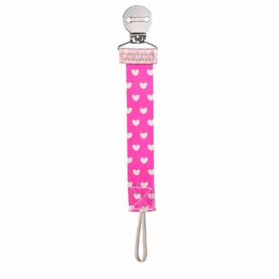 Prendedor De Chupeta Fashion Clip Chicco Rosa