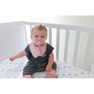 Prendedor De Chupeta Fashion Clip Chicco Rosa
