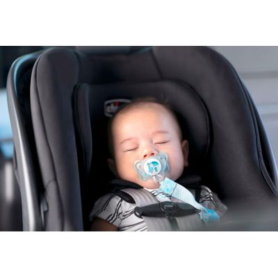 Prendedor De Chupeta Fashion Clip Chicco Azul
