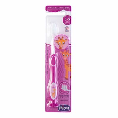 Escova De Dentes Chicco 3A+ Roxa