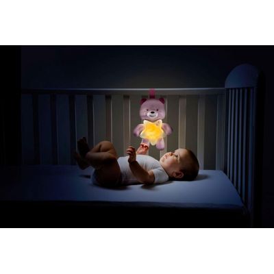 Painel Ursinho Bons Sonhos Chicco Rosa