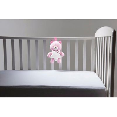 Painel Ursinho Bons Sonhos Chicco Rosa
