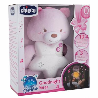 Painel Ursinho Bons Sonhos Chicco Rosa