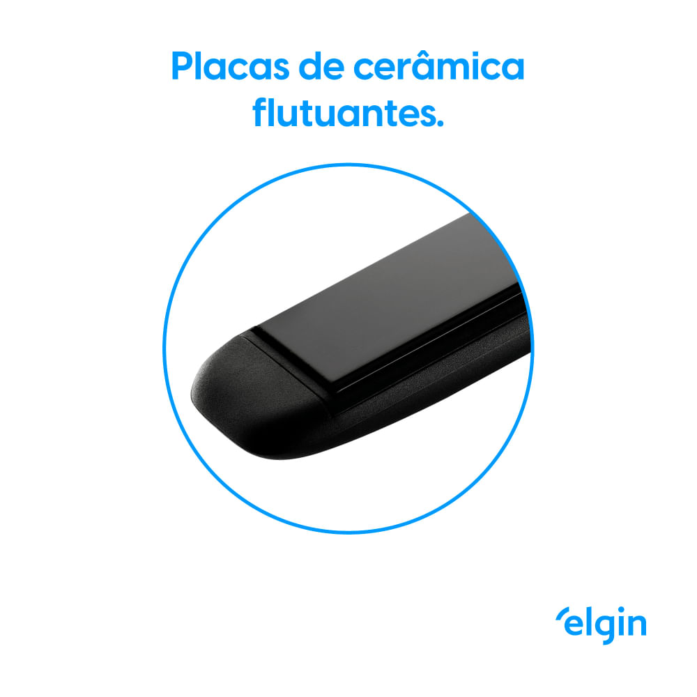 Prancha Alisadora Elgin Move Liss Preta - Bivolt