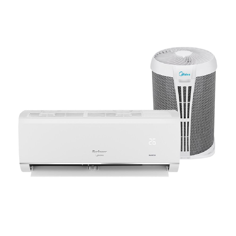 Ar Condicionado Split 9000 Btu Frio Airvolution – Inverter – Springer Midea – 220v – 42afvch09s5