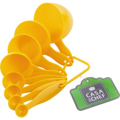Conjunto de 8 Medidores Cazza Sortido
