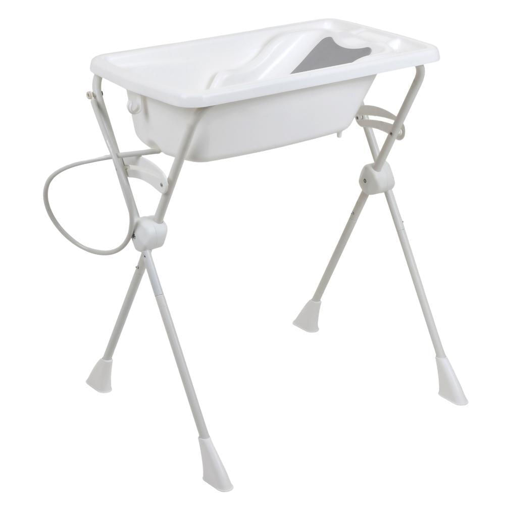 Kit Banheira com Suporte Branco Burigotto