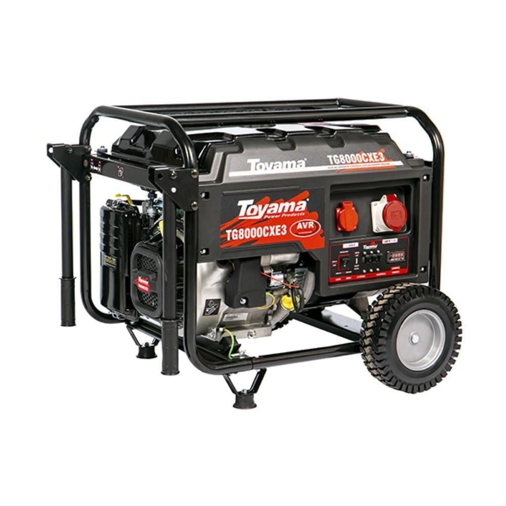 Gerador Gasolina Toyama 8.0Kva Trif 380V 25L P.Elétrica